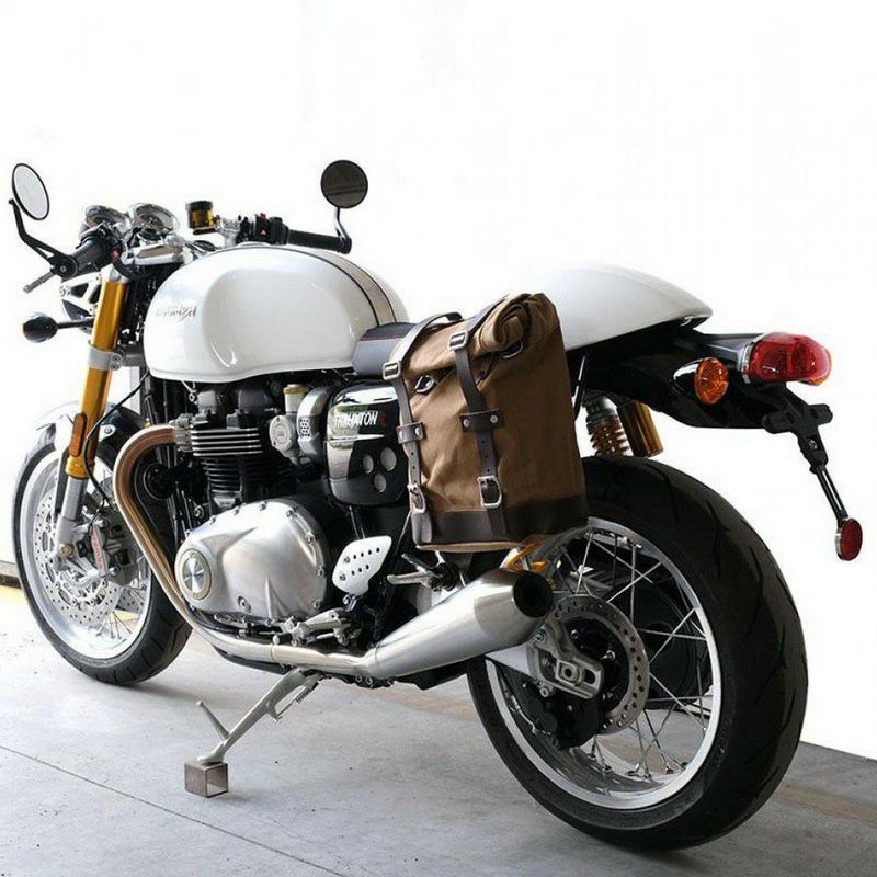 スラクストン/R/RS スピードツイン1200 サイドバッグ キャンバス 10L 