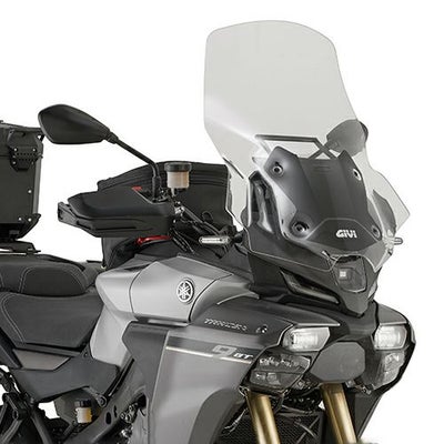 トレーサー9/9GT/9GT+ 25- ウインドスクリーン 59.5x51 クリア GIVI_1