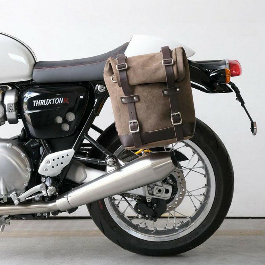 スラクストン/R/RS スピードツイン1200 サイドバッグ キャンバス 22L