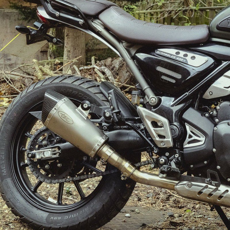 トライアンフ スクランブラー400X/スピード400 スリップオンマフラー TEC_1