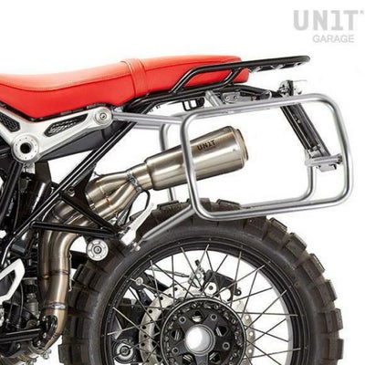 BMW RnineT シリーズ サイドキャリア ブラック UNIT GARAGE | バイク 