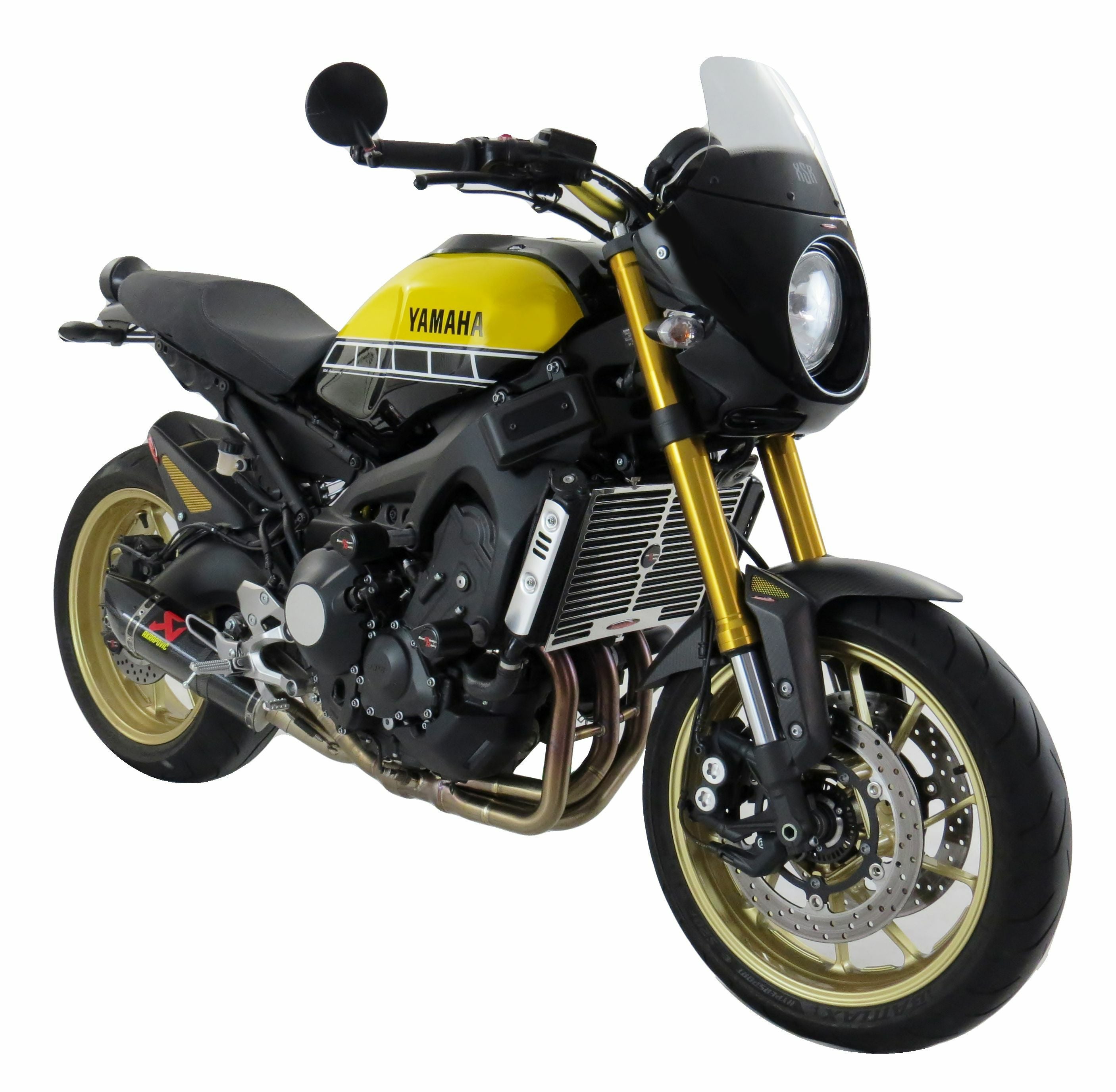 ヤマハ XSR900 2016-2020 スクリーン フロントカウル パワーブロンズ