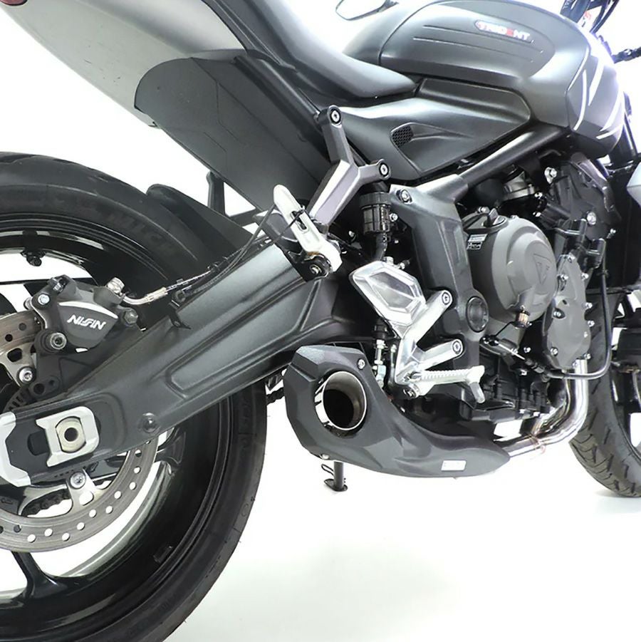 トライアンフ トライデント660 フルエキゾーストマフラー CS
