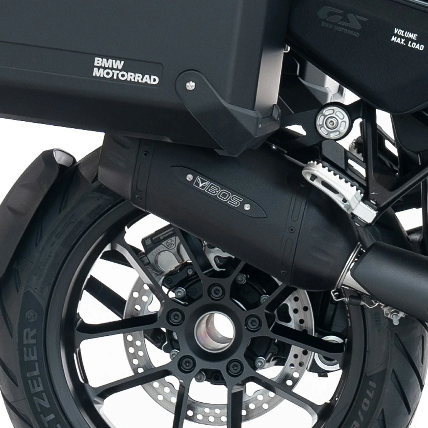 BMW R 1300 GS BOS スリップオンマフラー デザートフォックス ダブルD