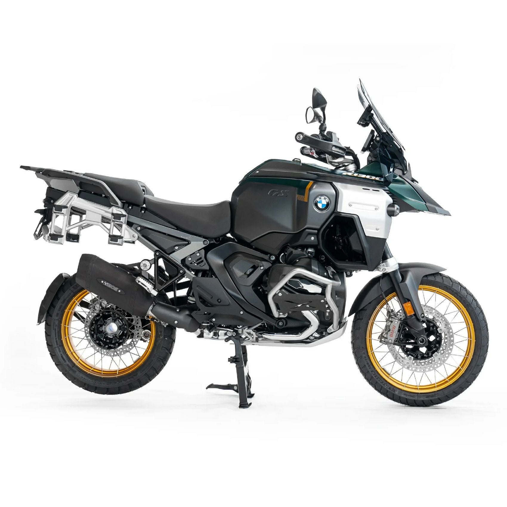 BMW R 1300 GS BOS スリップオンマフラー デザートフォックス ダブルD