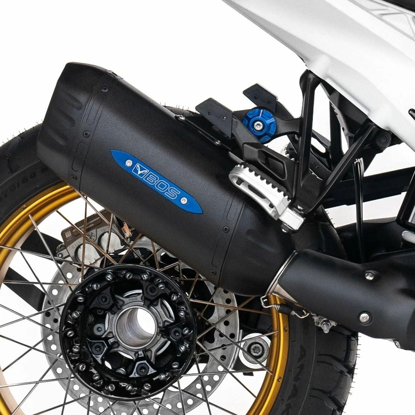 BMW R 1300 GS BOS スリップオンマフラー デザートフォックス ダブルD