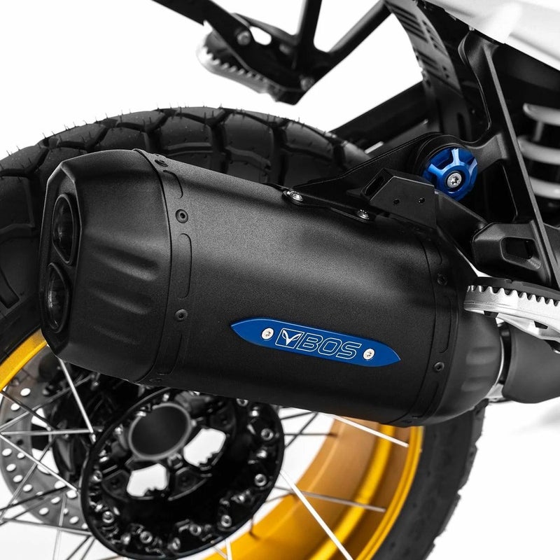 BMW R 1300 GS BOS スリップオンマフラー デザートフォックス ダブルD 