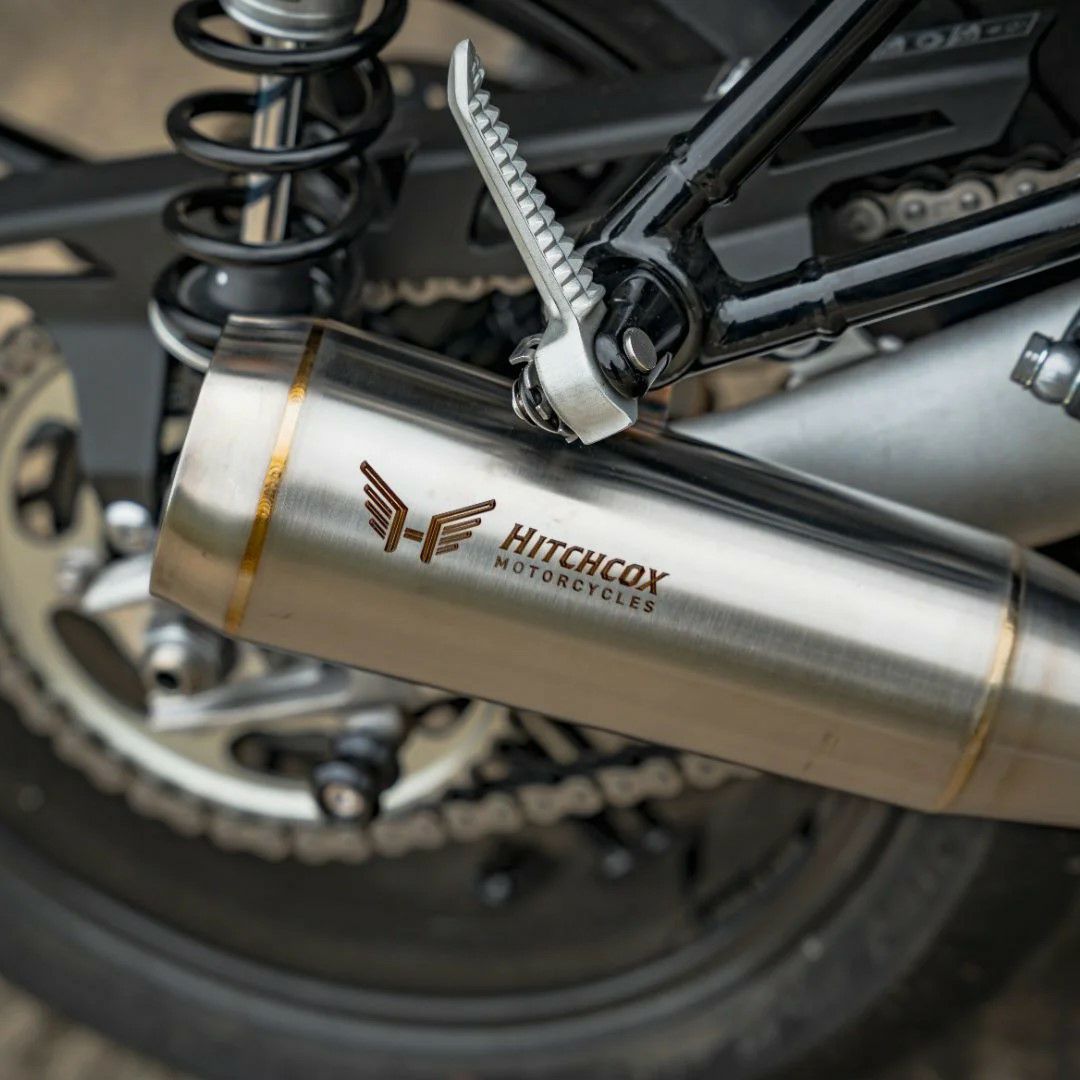 トライアンフ スピードツイン1200/RS 25- スリップオンマフラー チタン