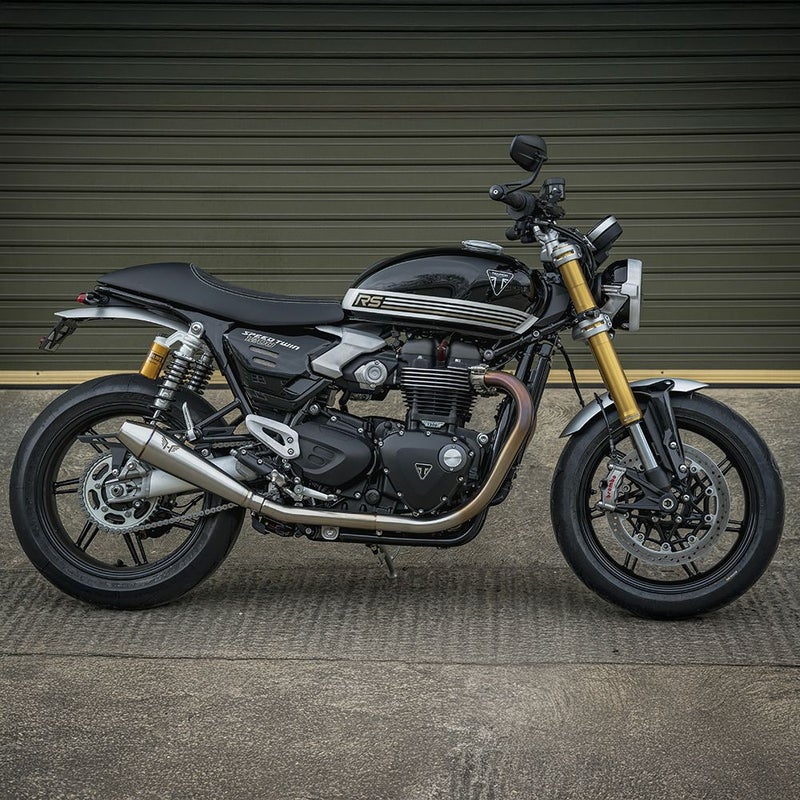トライアンフ スピードツイン1200/RS 25- リバースコーンスリップオン 