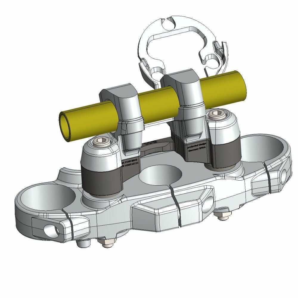 DUCATI スクランブラー800 NEXT-GEN ハンドル ライザー 25mmUP
