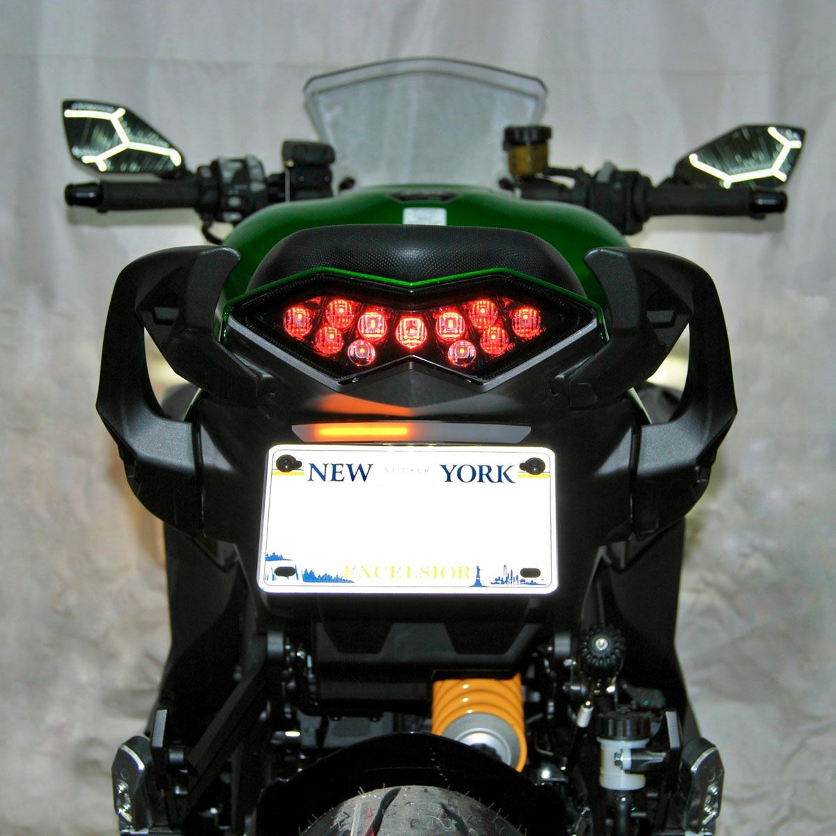 Ninja 1100SX 2025- LEDリアウインカー/フェンダーレスキット New Rage