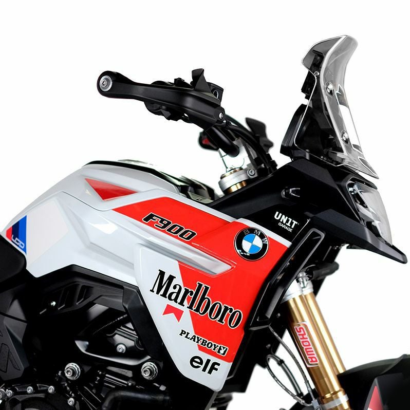 BMW F900GS ツーリングスクリーン バイザー付き スモーク Puig（プーチ
