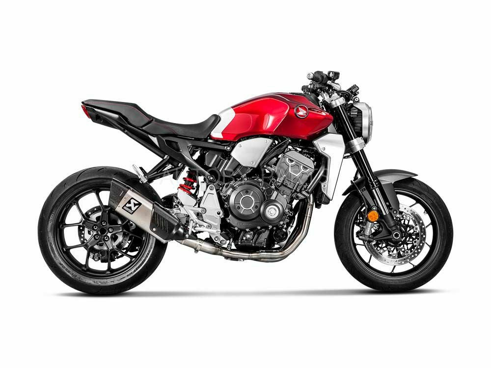 アクラポビッチ製のHONDA CB1000R (2018-2024)専用ステンレス