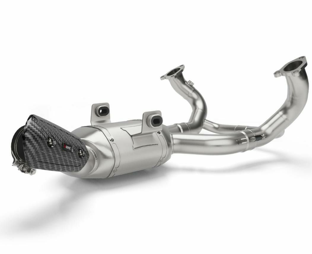 AKRAPOVIC スリップオンマフラー チタン ブラック BMW R1300GS (2024