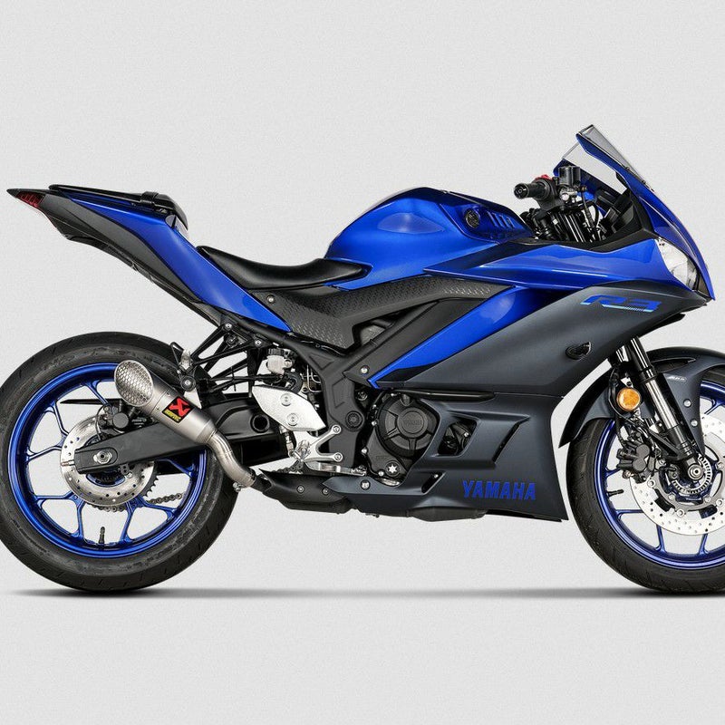 AKRAPOVIC スリップオンマフラー ステンレス YAMAHA MT-03 / YZF-R3 