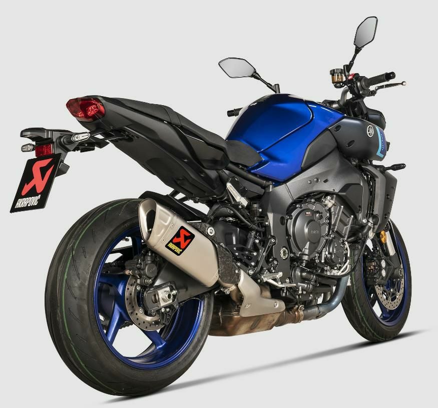 AKRAPOVIC スリップオンマフラー チタン YAMAHA MT-10 (2022-2024)