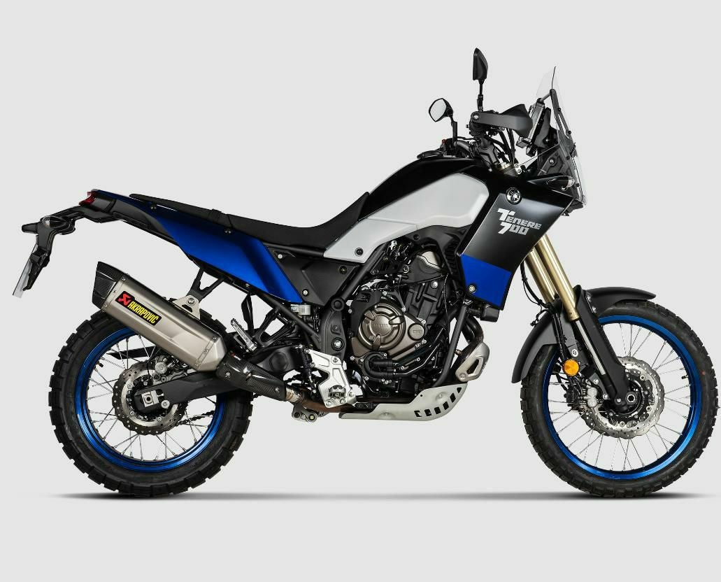 AKRAPOVIC スリップオンマフラー チタン YAMAHA テネレ700 (2019-2024)