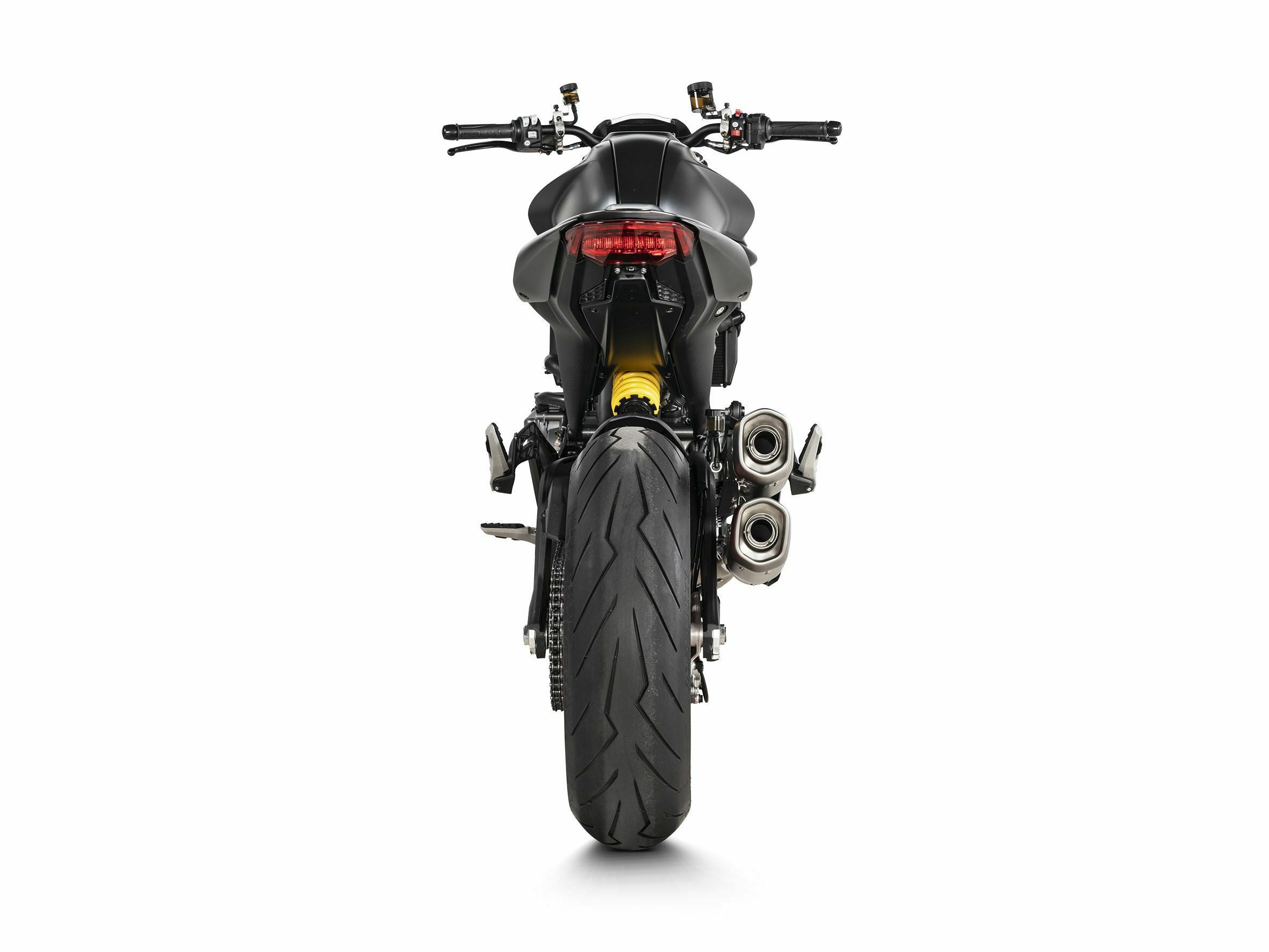アクラポビッチスリップオン　ドゥカティモンスター AKRAPOVIC（アクラポビッチ） Monster 1100/1100S Slip-On Line