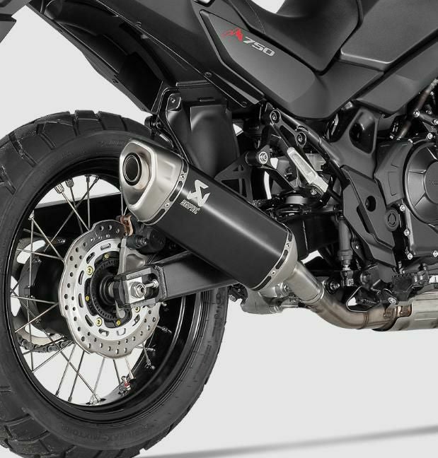 アクラポビッチ製のHONDA トランザルプ750 (2023-2024)専用チタニウム
