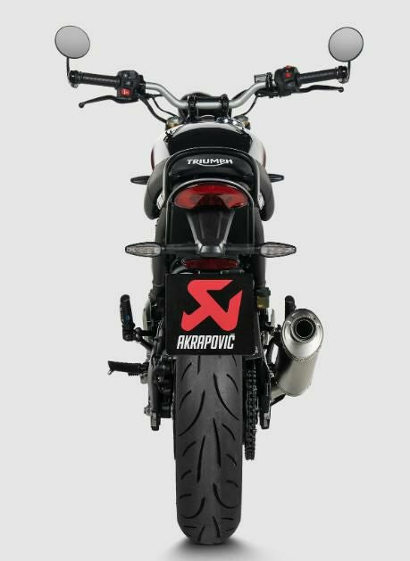 AKRAPOVIC スリップオンマフラー チタニウム TRIUMPH スピード400