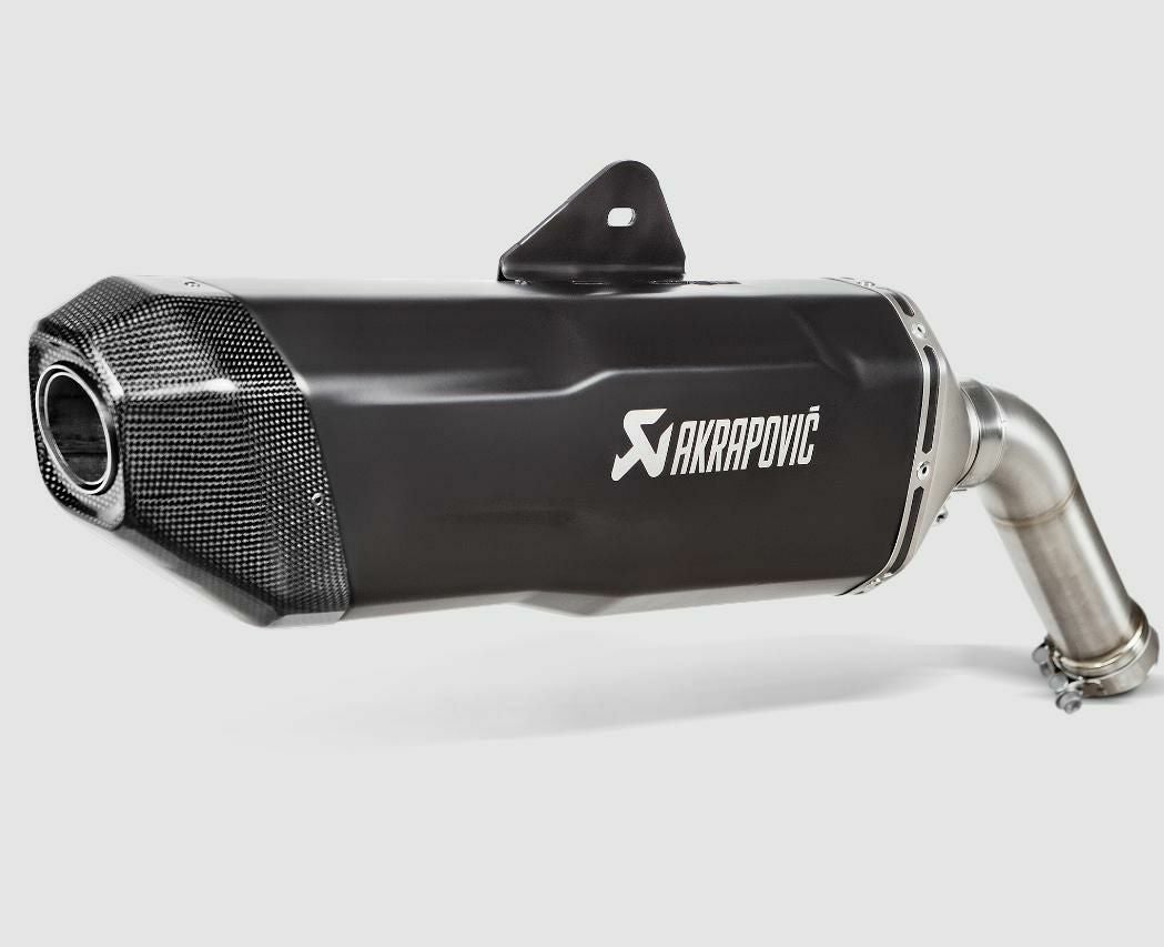 AKRAPOVIC スリップオンマフラー チタン BMW F800GS/900GS (2024)