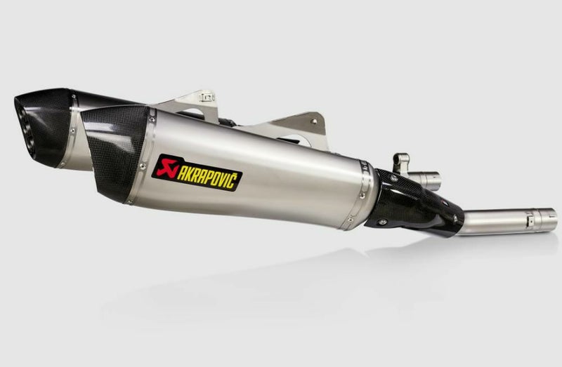 AKRAPOVIC スリップオンマフラー チタン BMW K1600GT/GTL (2011-2024)