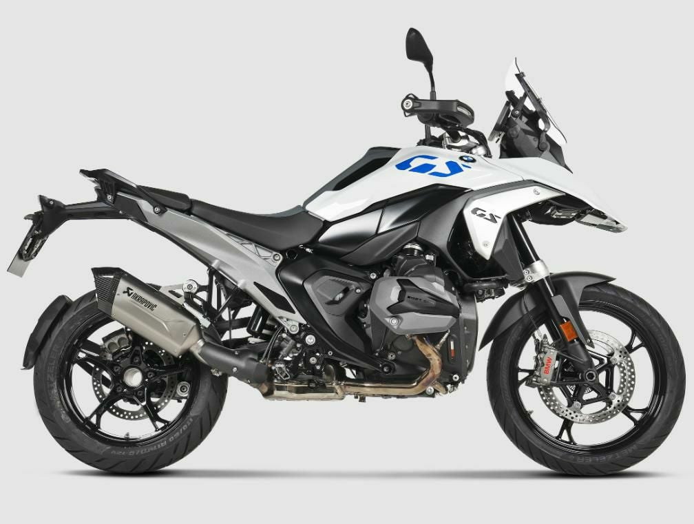 AKRAPOVIC スリップオンマフラー チタン シルバー BMW R1300GS (2024
