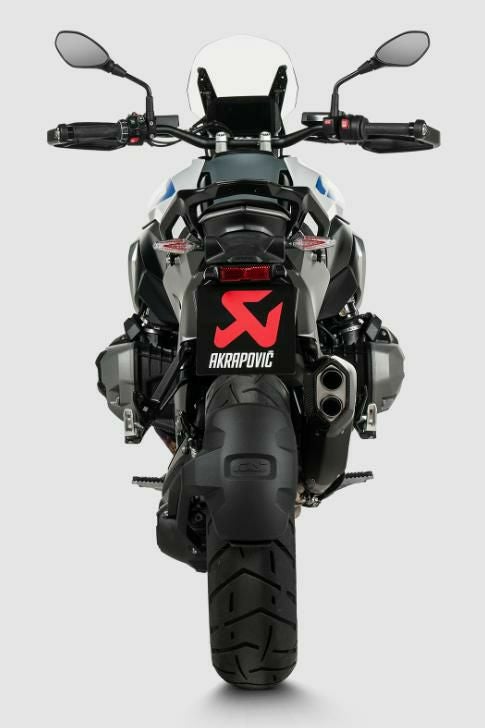  R1300GS用 純正Akrapovic デュアルマフラー 車検対応 AKRAPOVIC スリップオンマフラー チタン ブラック BMW R1300GS (2024