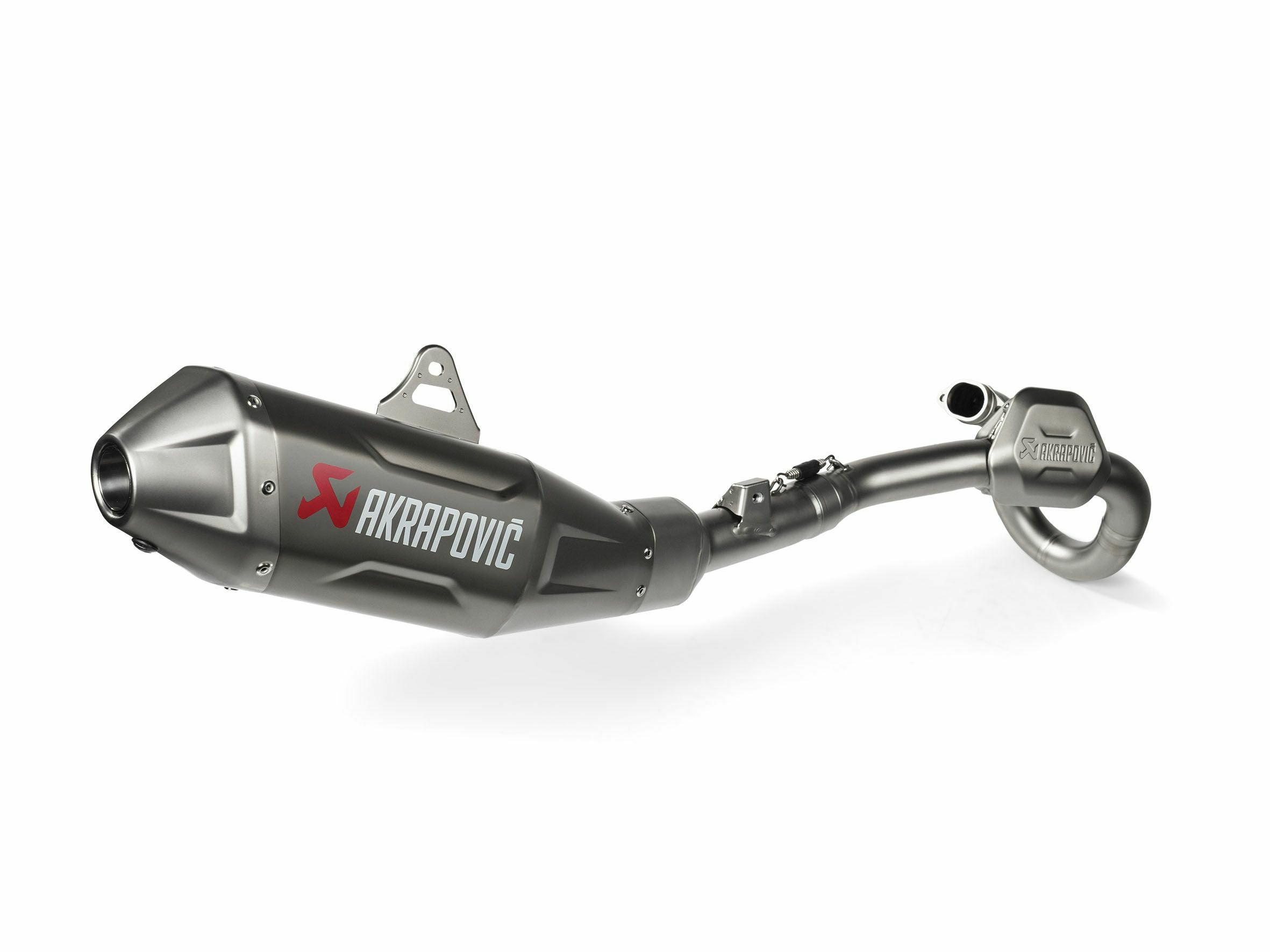 アクラポビッチ製のHONDA CRF450R/450RX (2021-2024)専用チタニウム
