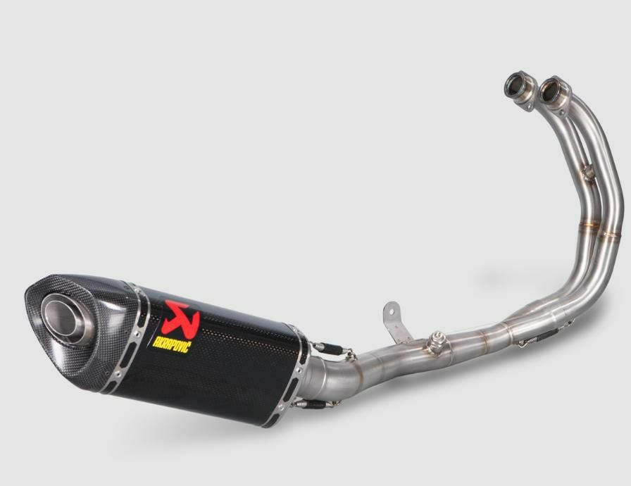 AKRAPOVIC フルシステムマフラー レーシングライン カーボン YAMAHA MT
