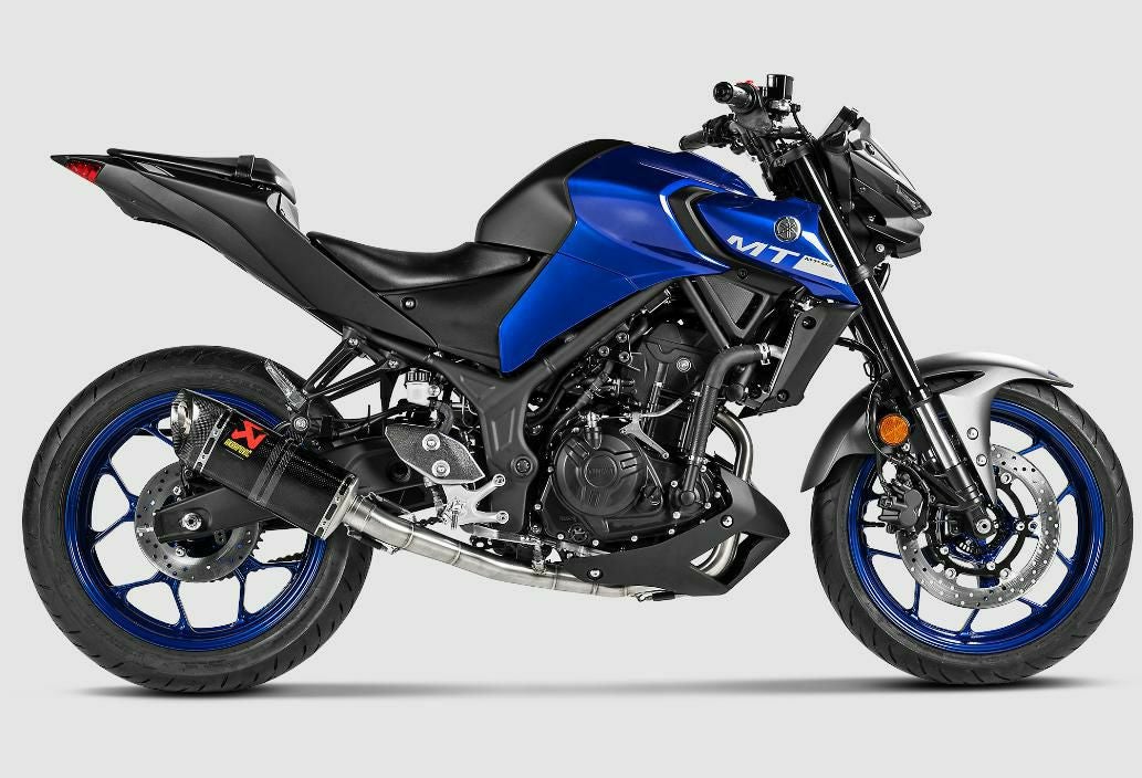 AKRAPOVIC フルシステムマフラー レーシングライン カーボン YAMAHA MT