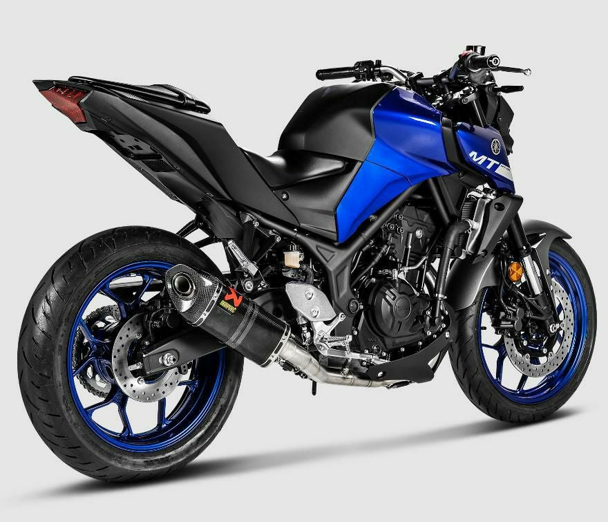 AKRAPOVIC フルシステムマフラー レーシングライン カーボン YAMAHA MT