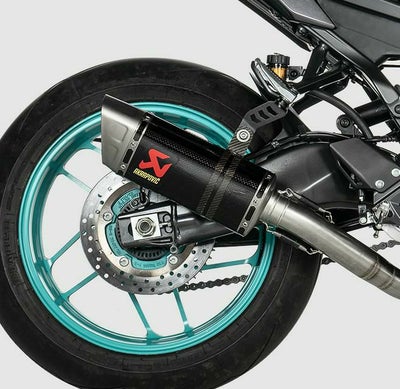 AKRAPOVIC フルシステムマフラー レーシングライン カーボン YAMAHA MT 