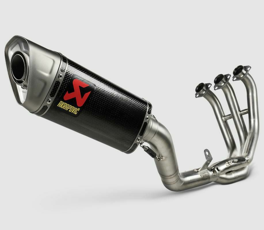 AKRAPOVIC フルシステムマフラー レーシングライン カーボン YAMAHA MT