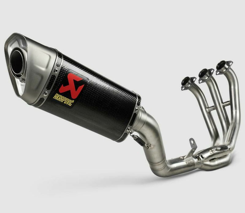 AKRAPOVIC フルシステムマフラー レーシングライン カーボン YAMAHA MT 