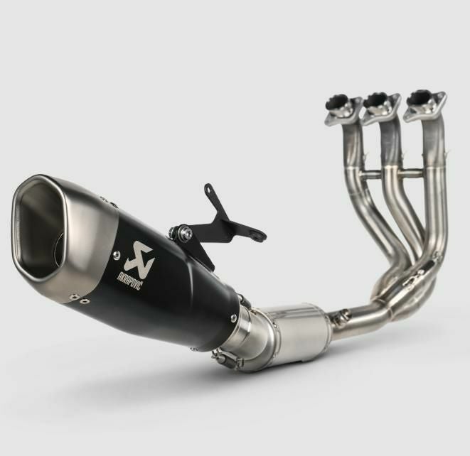 AKRAPOVIC フルシステムマフラー レーシングライン チタン TRIUMPH
