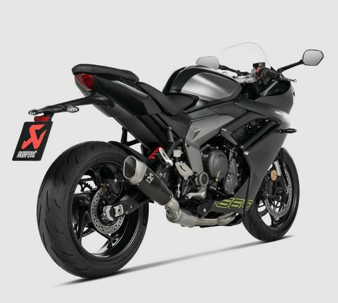 AKRAPOVIC フルシステムマフラー レーシングライン チタン TRIUMPH