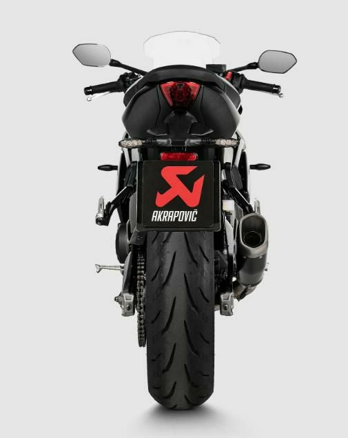 AKRAPOVIC フルシステムマフラー レーシングライン チタン TRIUMPH