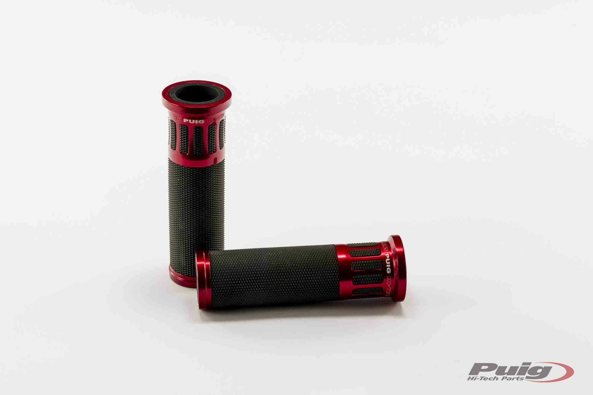 PUIG グリップ Hi-Tech Racing 22mmハンドルバー専用