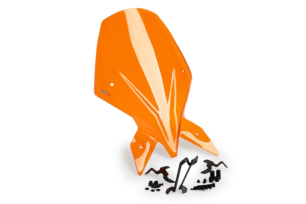 Puig ツーリングスクリーン NEW GENERATION オレンジ KTM 1390スーパーデュークR / Evo (2024-)_3