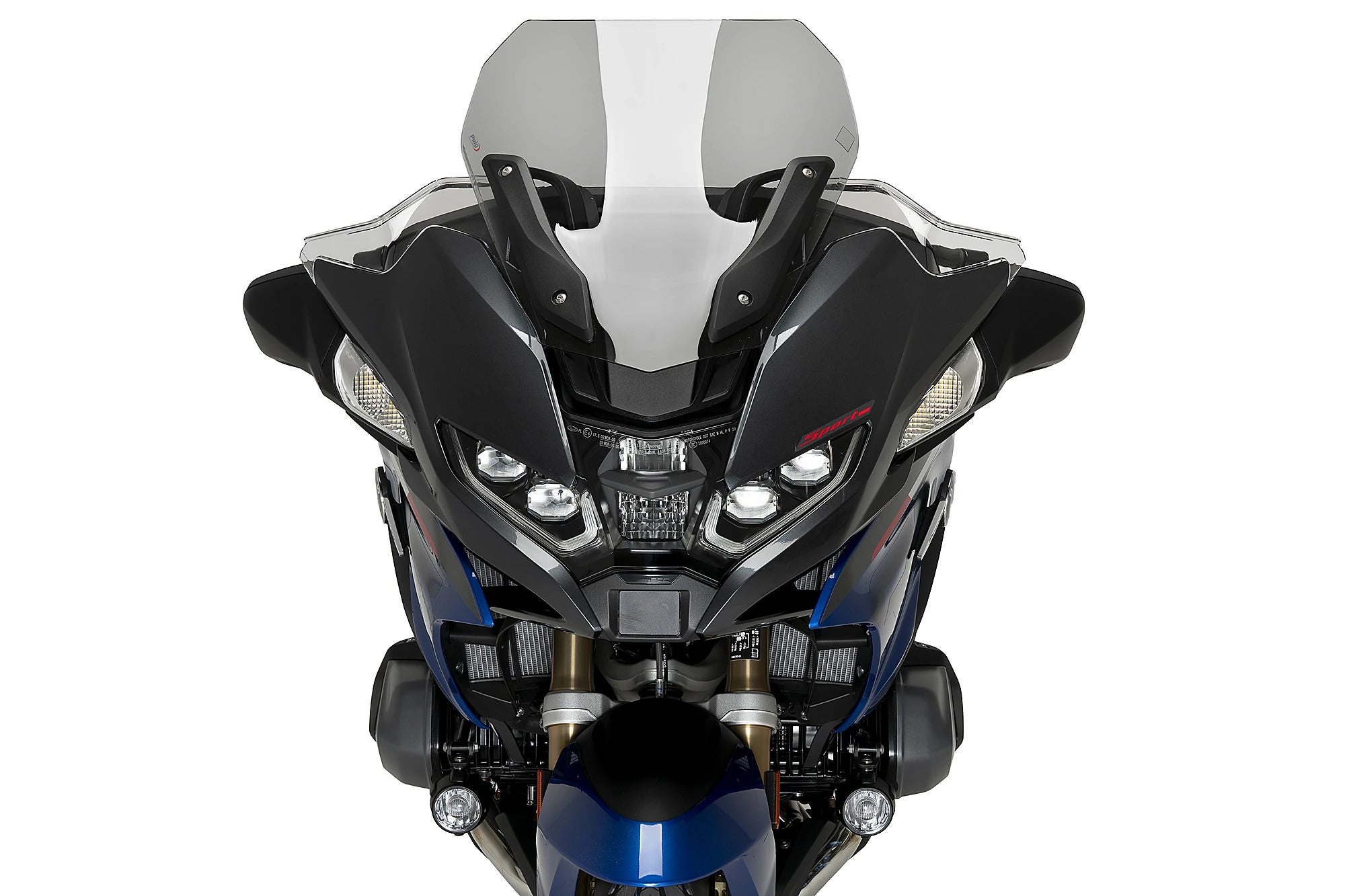 BMWr1250rtスモーク大型スクリーン PUIG スポーツスクリーン スモーク BMW R1250RT (2021-2024)