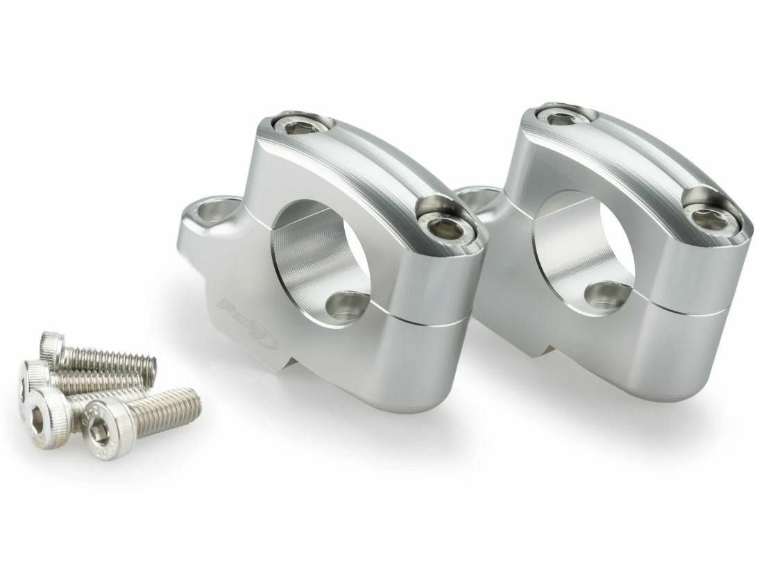 PUIG製BMW R12/nineT (2024-)専用オフセットハンドルバーライザー 20mm