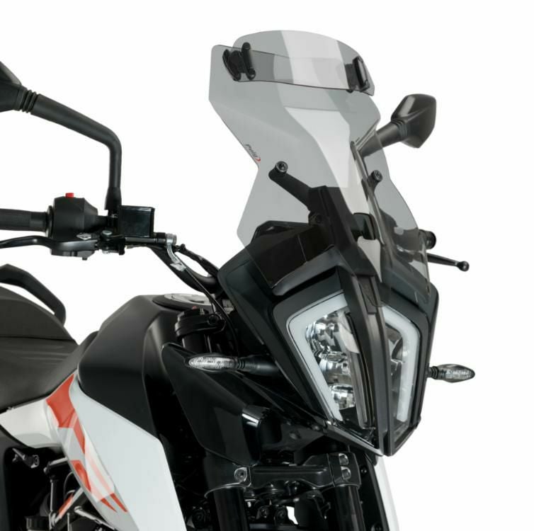 PUIG バイザー付ツーリングスクリーン スモーク KTM 390
