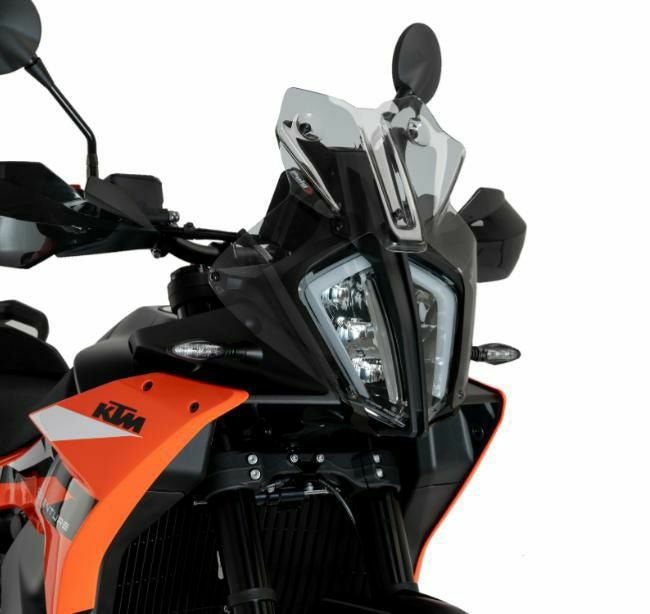 PUIG バイザー付ツーリングスクリーン クリア KTM 890 アドベンチャー
