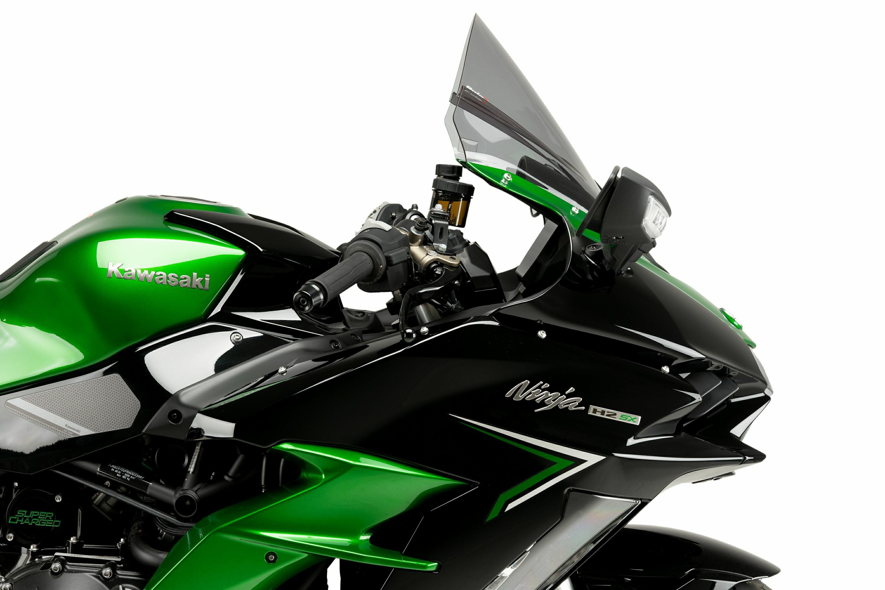 PUIG Zレーシングスクリーン スモーク KAWASAKI NINJA H2 SX/SE (2022