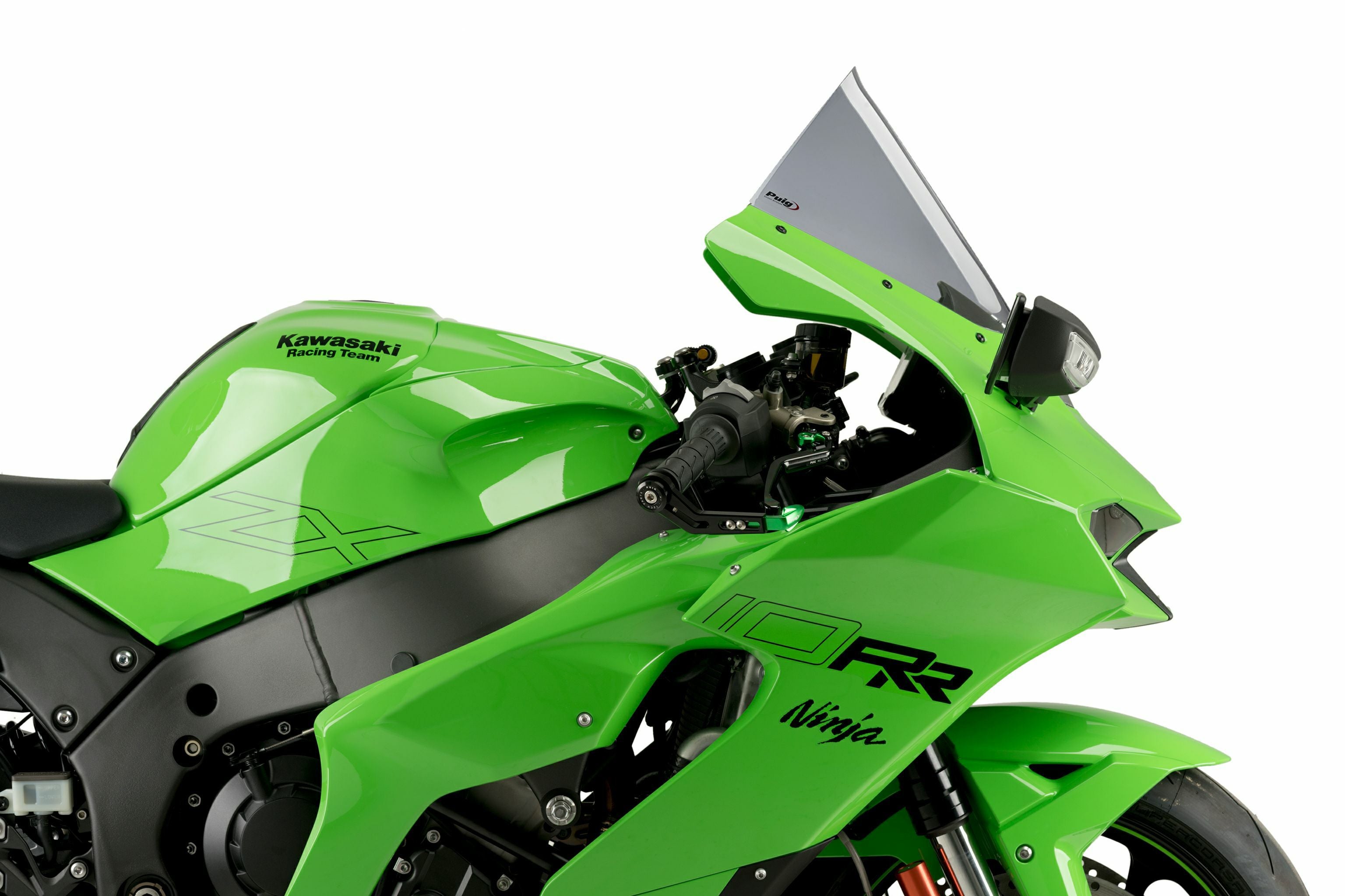 PUIG Rレーサースクリーン スモーク KAWASAKI NINJA ZX-10R (2021-2024)