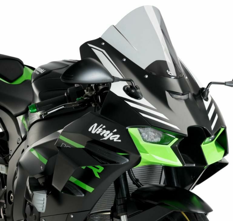 PUIG Zレーシングスクリーン スモーク KAWASAKI NINJA ZX-10R (2021-2024)