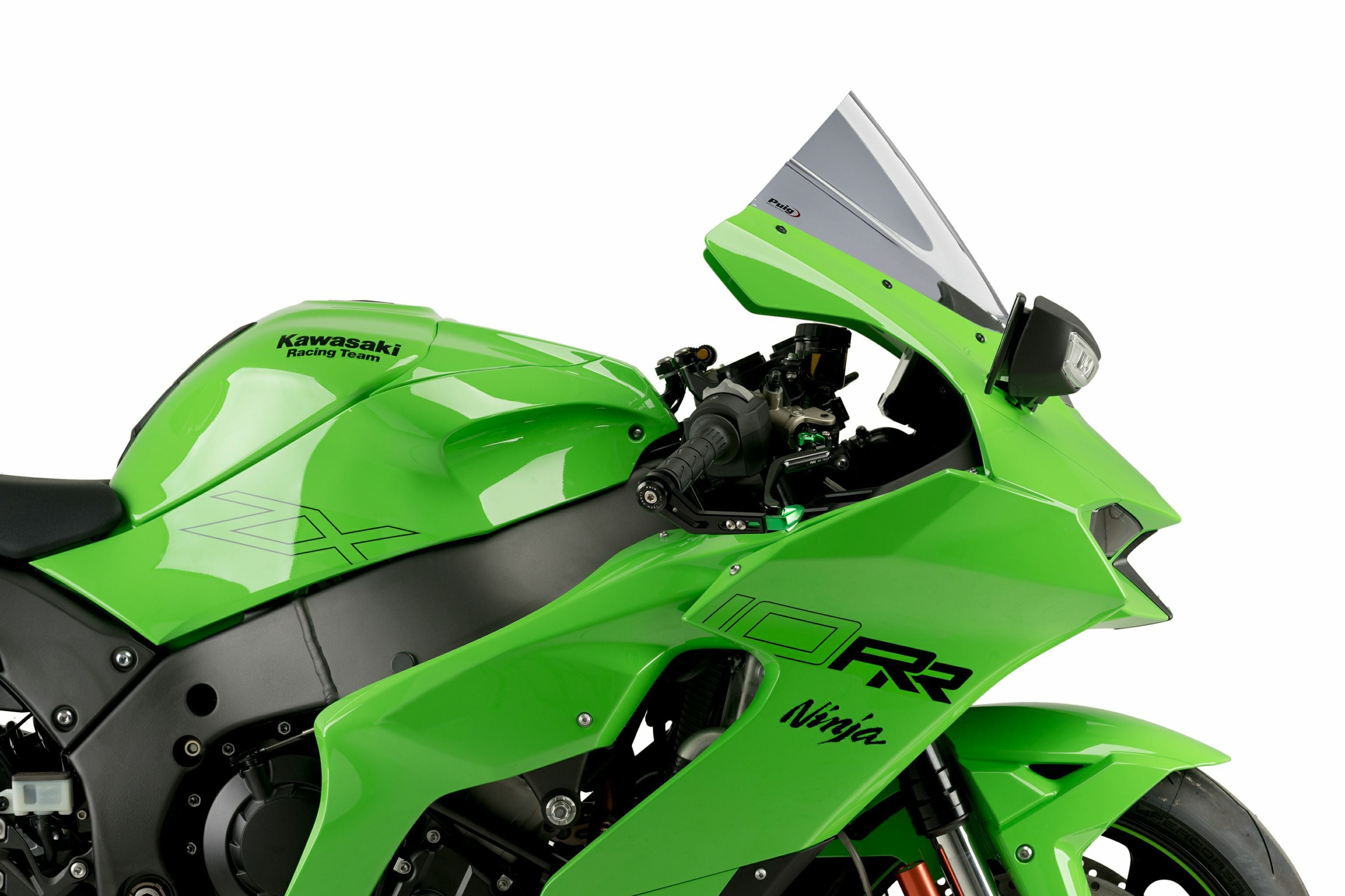 PUIG Zレーシングスクリーン スモーク KAWASAKI NINJA ZX-10R (2021-2024)