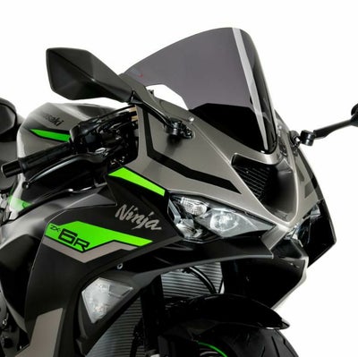 PUIG Rレーサースクリーン ダークスモーク KAWASAKI NINJA ZX-6R (2024)