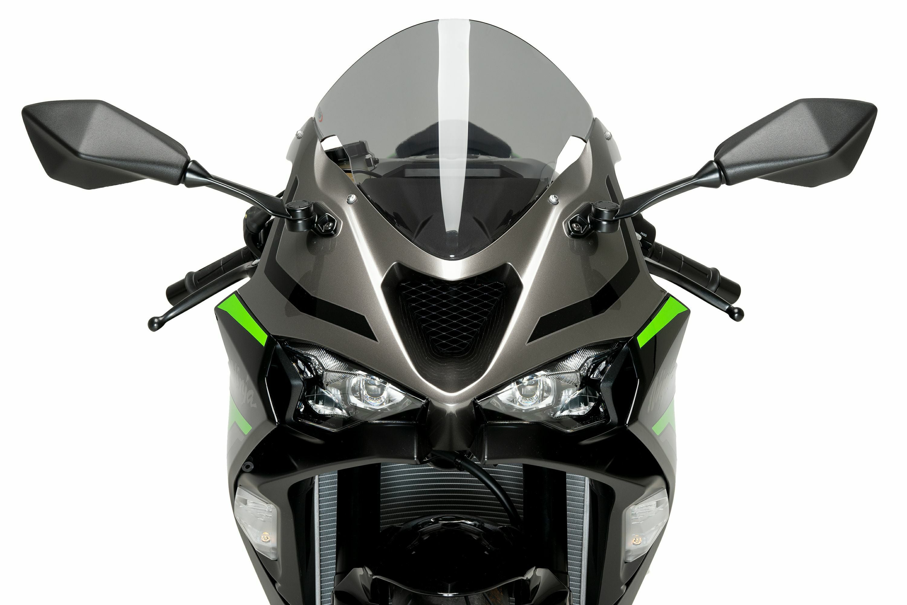 PUIG Rレーサースクリーン スモーク KAWASAKI NINJA ZX-6R (2024)